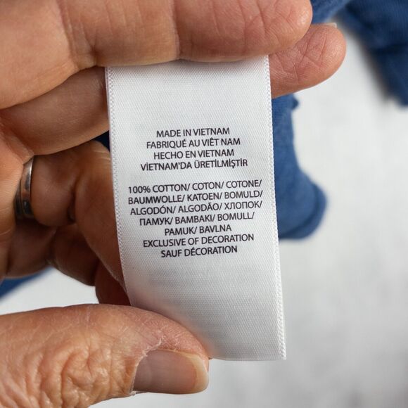 Polo Ralph Lauren Men’s XXL Blue Pullover Quarter Zip Sweater Multicolor Pony - Picture 6 of 10